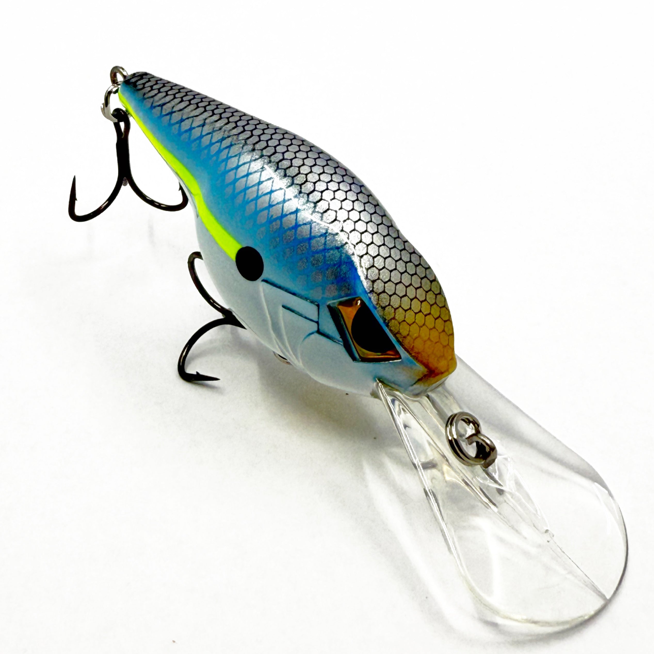 crank bait fishing lure Berkley Clickin' Frittside - 5 Finished with a highly detailed air iDive10 Crankbait Sultry Shad